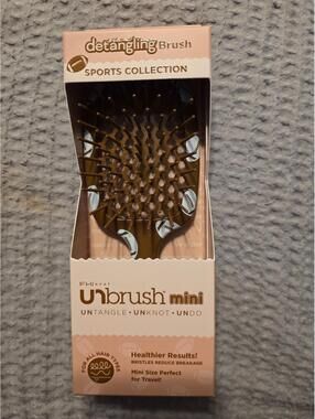 FHI UNbrush Mini Football Hair Brush - Brand new in box